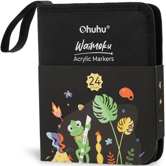 Ohuhu Brush & Bullet 24 Drawing Markers