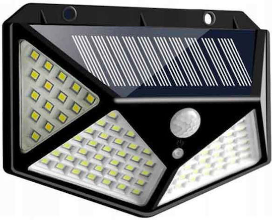 Jortan Wall Mounted Solar Light with Motion Sensor and Photocell IP65 14.5x13.5cm