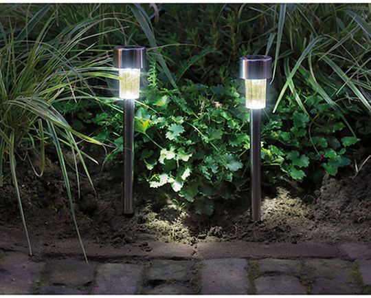 Lumineo Lampa Solară De Drum Cu Lumină Alb Cald 4.5x24x24cm