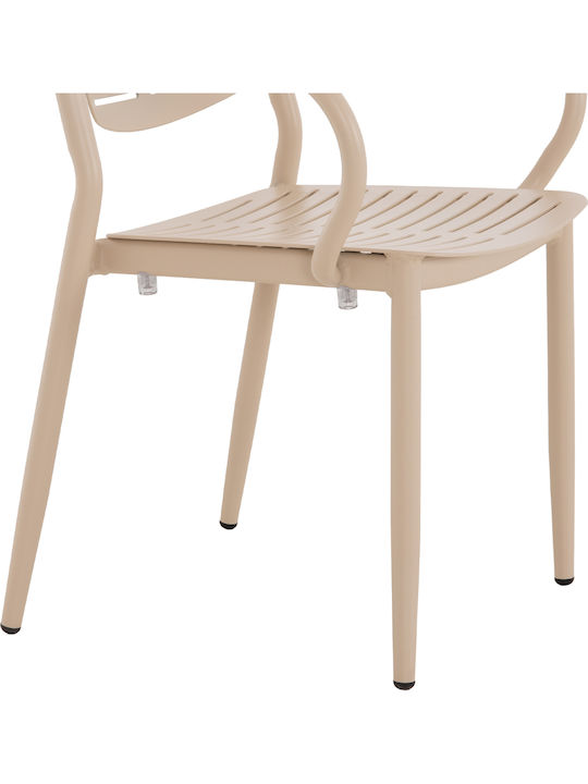 Set de Masă pentru Exterior Hilliard 7 Piese Șampanie