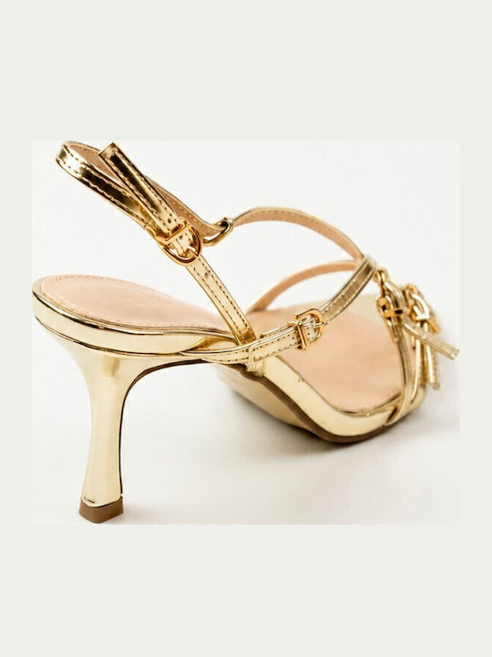 Gold Sandals