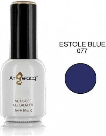 Angelacq Gel Nagellack Estole Blau 077 15ml