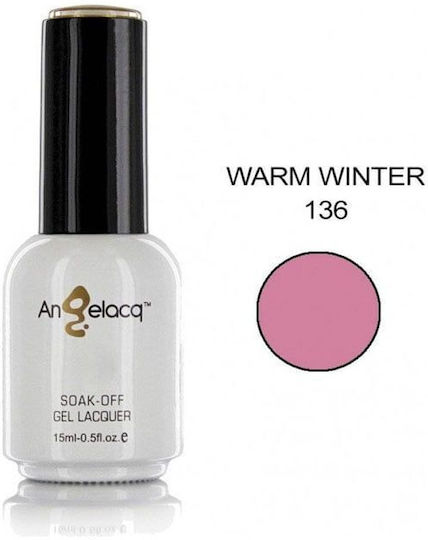 Angelacq Gel Nail Polish Warm Winter 136 15ml