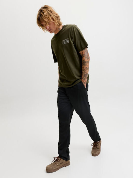 Jack & Jones Chino Trousers in Regular Fit Black
