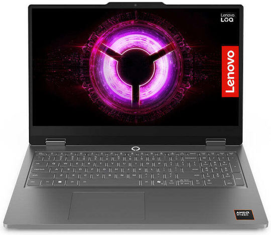 Lenovo Loq Essential 15ARP11 15.6" IPS FHD 144Hz (Ryzen 7-170/16GB/512GB SSD/GeForce RTX 5050/Без операционна система) Луна Грей (BG клавиатура)