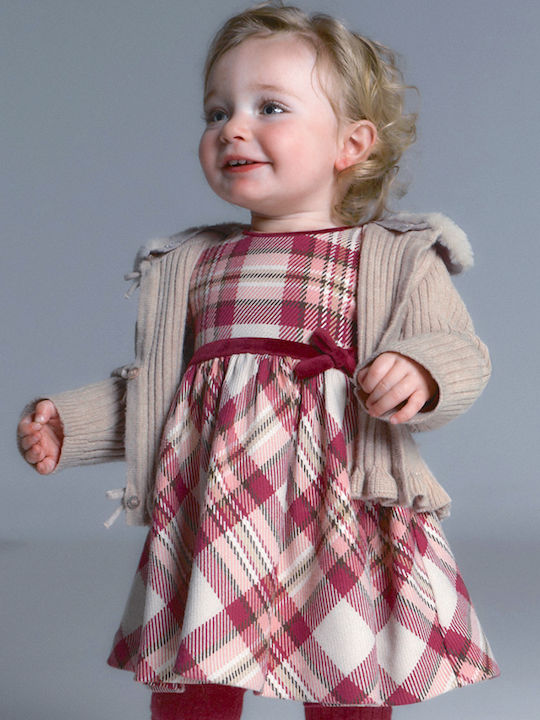 Mädchenkleid Samt Geprüft Framboise