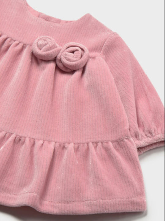 Mayoral Girls Dress Pink