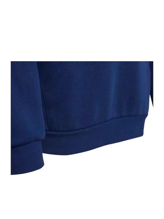Kinder-Sweatshirt mit Kapuze und Taschen Blau Graphic