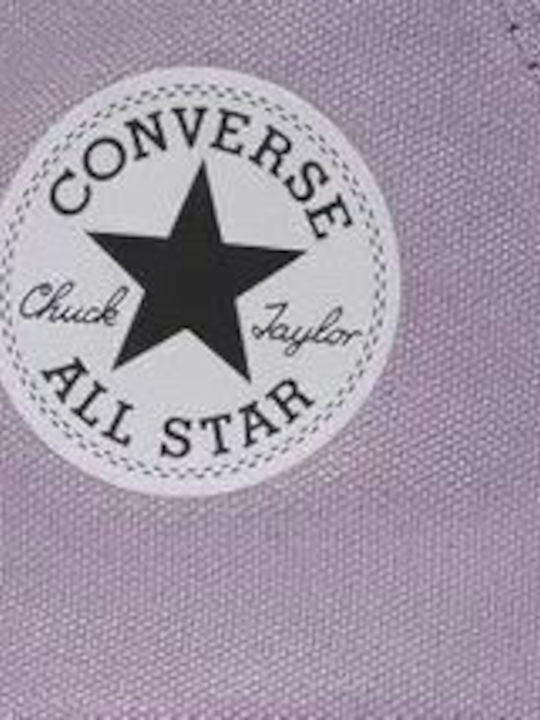 Converse Chuck Taylor All Star Move High Μωβ