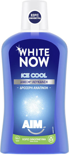 AIM White Now Ice Cool Mundspülung Für Bleaching 500ml