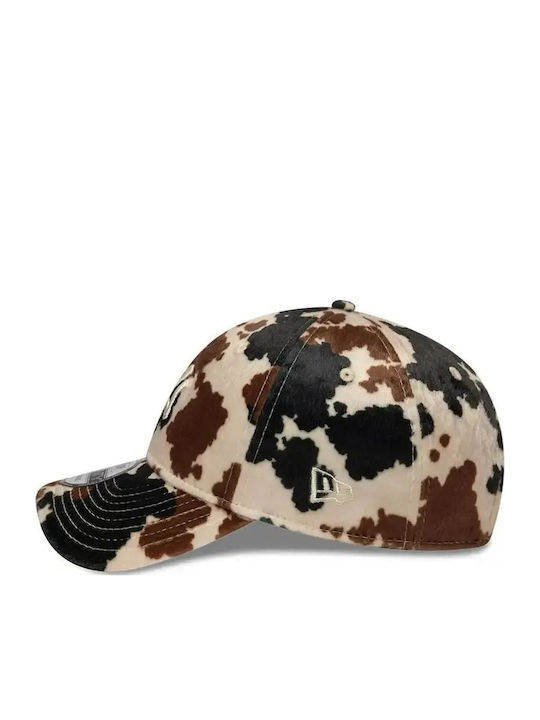 New Era New York Yankees Animal Print 9twenty Adjustable Cap Unisex Cap Polyester Beige 60844104