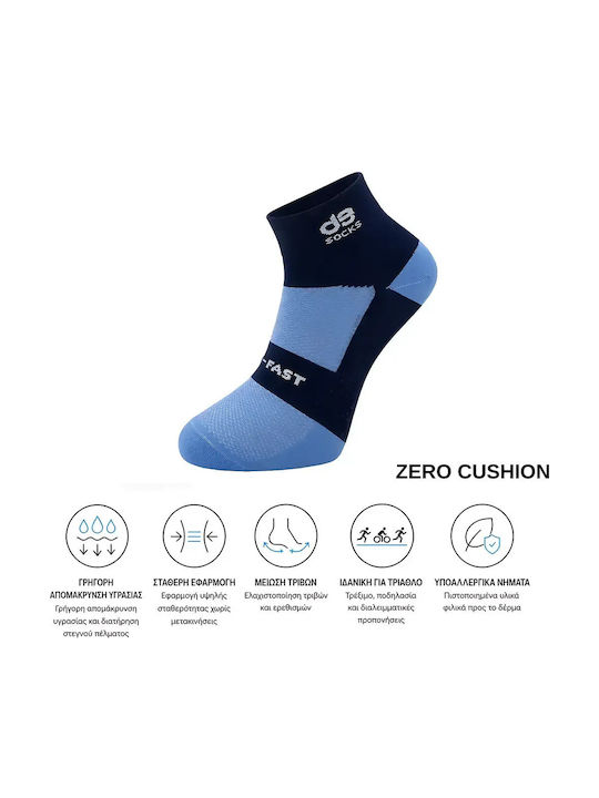 Desocks Running Socks Blue 1 Pair