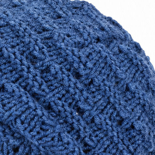 Beanie Damen Strickmütze in Blau