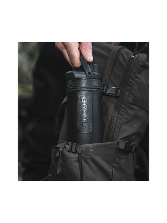 Grayl Grayl Kunststoff Wasserflasche mit Mundstück und Filter 500.24ml Schwarze