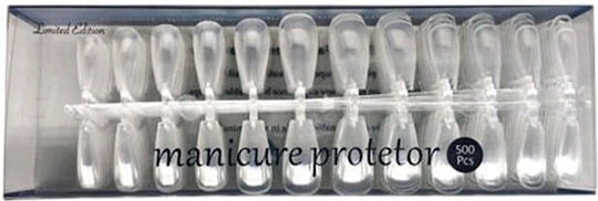 Manicure Protector Tips Transparent Nail Tips 500pcs Nail Tips