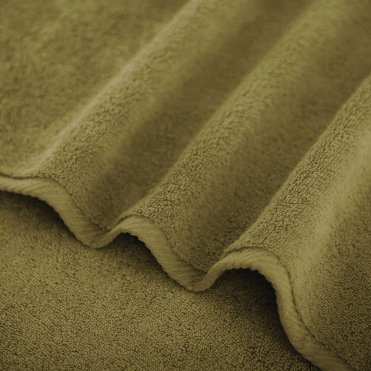 Zwoltex Πετσέτα Προσώπου 50x100εκ. Khaki Βάρους 500gr/m²