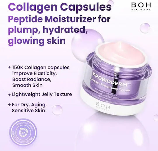 BIOHEAL BOH Probioderm Collagen Remodeling Cream Moisturizing Face Cream with Collagen 50ml