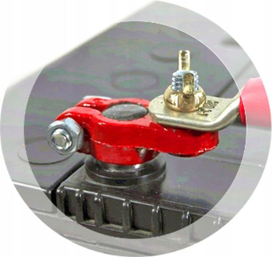 Universal Batterie-Polklemmen Ösen 2 Stück
