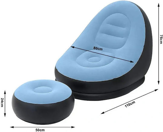 Verk Group Inflatable Armchair Blue