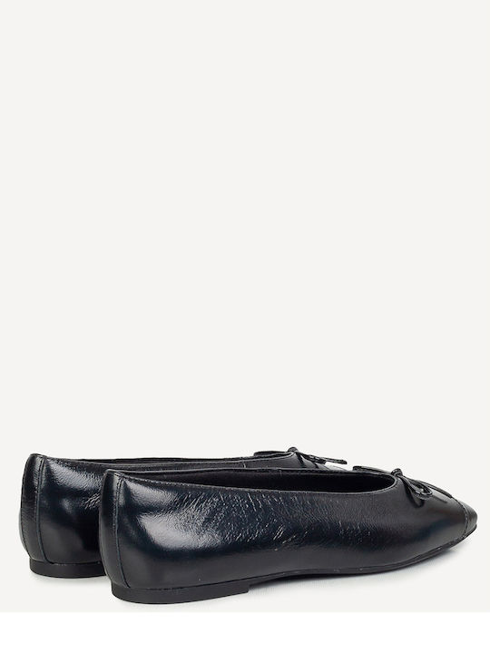 Bow Damen Ballerinas in Schwarz Farbe