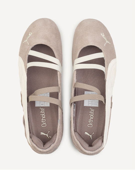 Speedcat Damen Ballerinas in Grauer Farbe