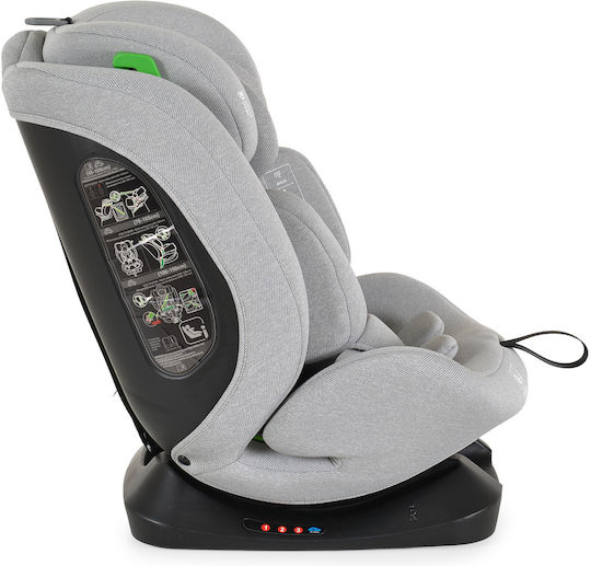 Moni Forza Столче за кола i-Size с Isofix Сив 9-36 кг