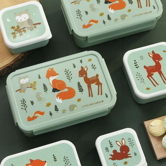 A Little Lovely Company Plastic Kids' Dinner Set 0.45lt