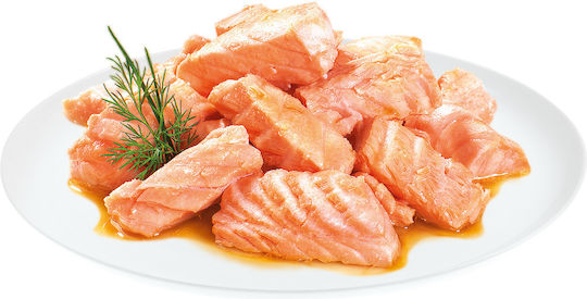 Brit Premium By Wet Cat Food in Pouch with Salmon and Meat 85gr
