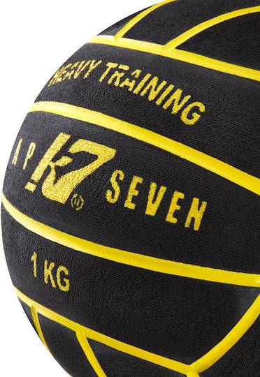 Kap7 Heavy Training Ball 1kg Water Polo Training Ball Kap-7 Black
