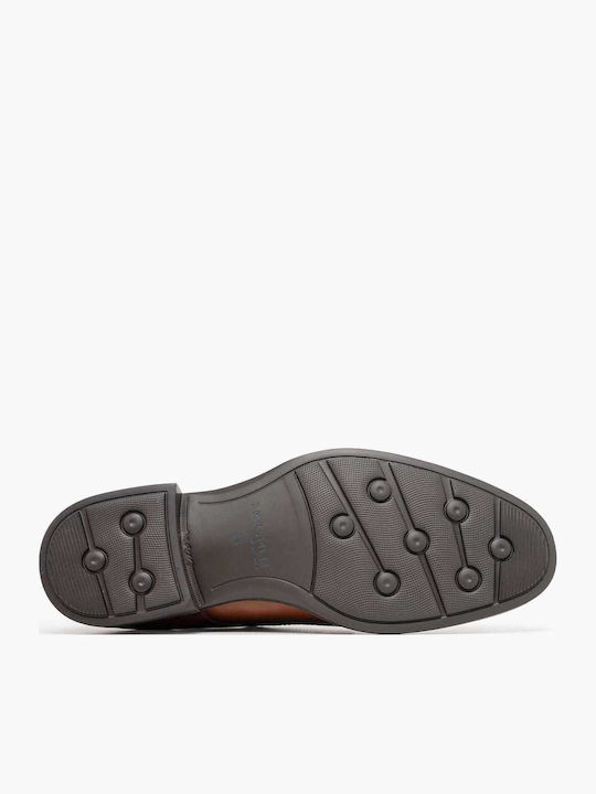 Leather Men's Casual Shoes Tabac Brown