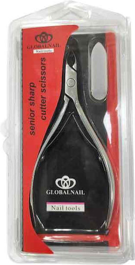 Globalnail Cuticle Nipper Silver Cutter Scissors