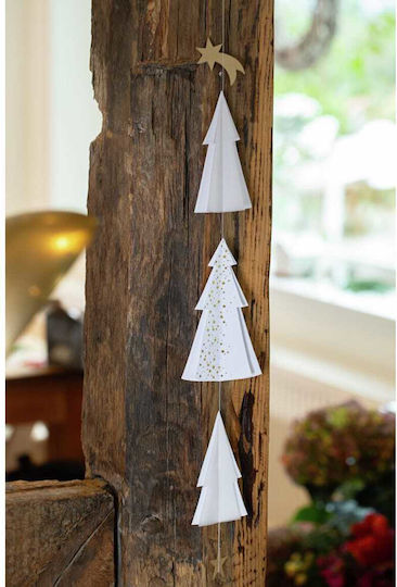 Raeder Party Decorations Fir Paper Stars Garland