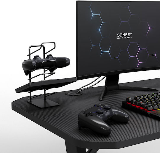 Gaming Desk Nomad Wooden Black 140x60x75cm