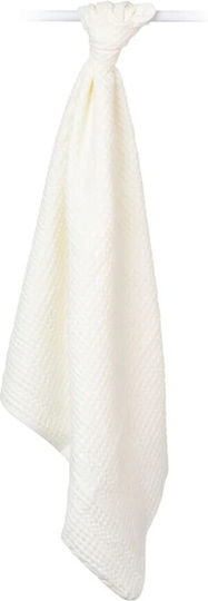 Lulujo Nursery Swaddling Blanket Waffle Beige 80x100cm