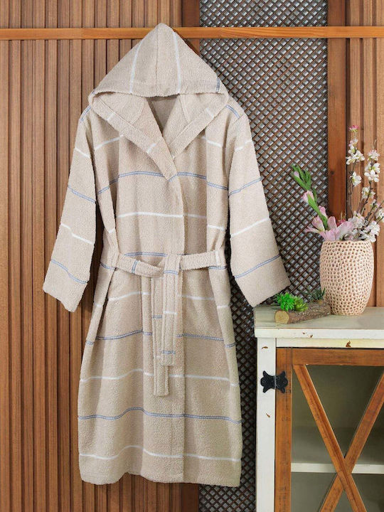 SteweHome Sommer Herrenpyjama Baumwollbeige
