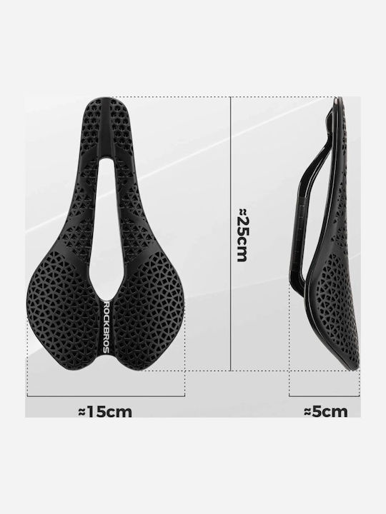 Rockbros Șea De Bicicletă Carbon Neagră