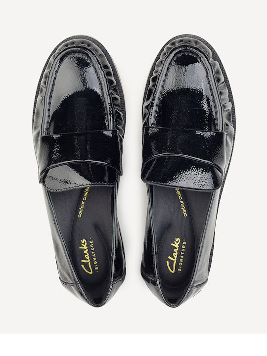 Λουστρίνι Γυναικεία Loafers σε Μαύρο Χρώμα