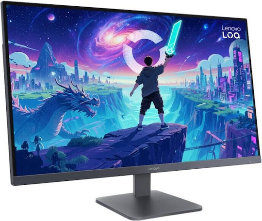Lenovo LOQ 32Q-10 VA HDR Gaming Monitor 31.5" QHD 2560x1440 180Hz με Χρόνο Απόκρισης 0.5ms GTG Γκρι