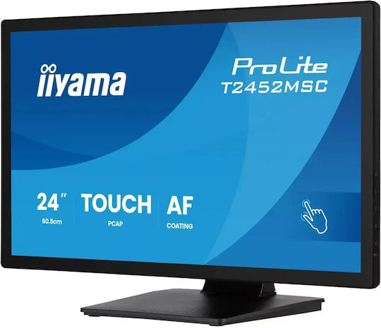 Iiyama T2452MSC-B2 IPS Монитор 24" FHD 1920x1080 с Време на реакция 5ms GTG