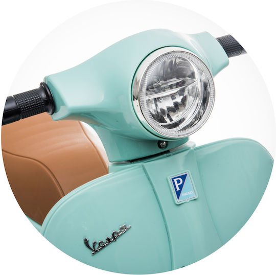 Kinder Elektromotorrad Vespa Elektrisch Grüne