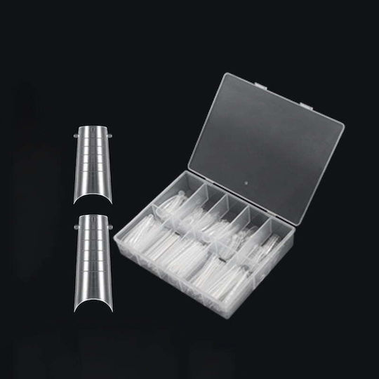 False Nail Tips Transparent 10 Pieces 03944366956