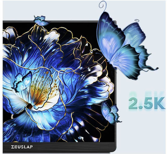 Zeuslap P16F IPS Portable Monitor 16" QHD 2560x1600 240Hz with Response Time 3ms GTG