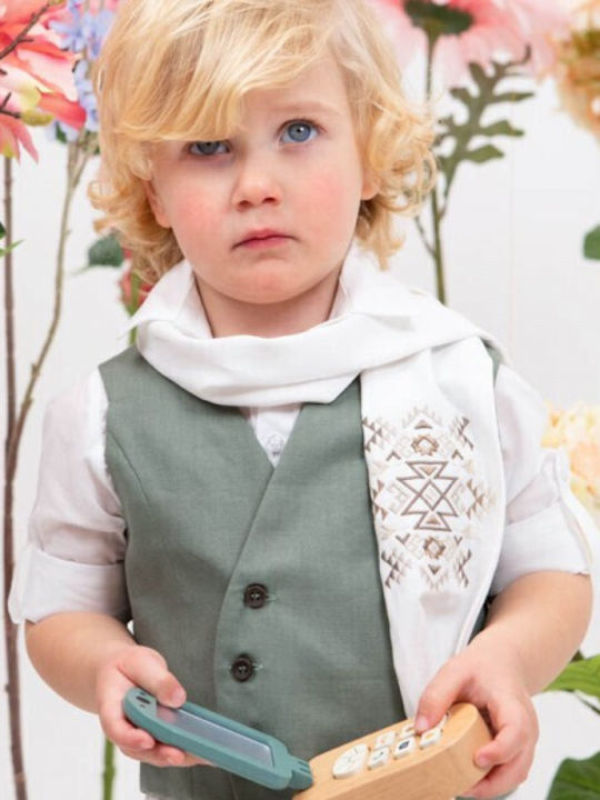 Bambolino Billy Baptism Suit Multicolour