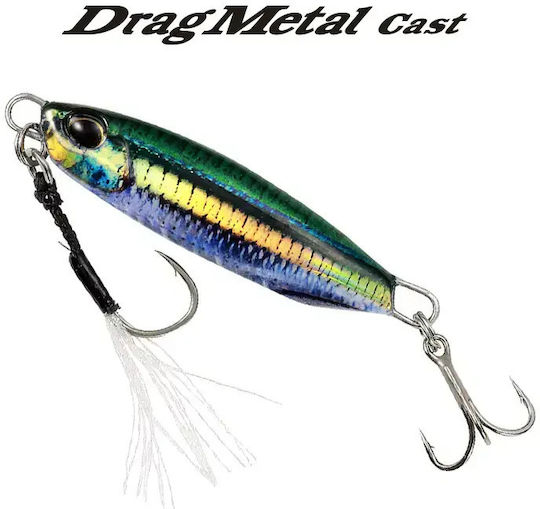 Duo Drag Artificial Bait Speed Slider Fluorescent 40gr Zebra Glow