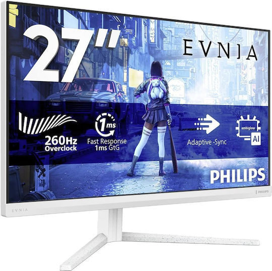 Philips 27M2N5201P/00 IPS HDR Gaming Monitor 27" FHD 1920x1080 260Hz with Response Time 1ms GTG White