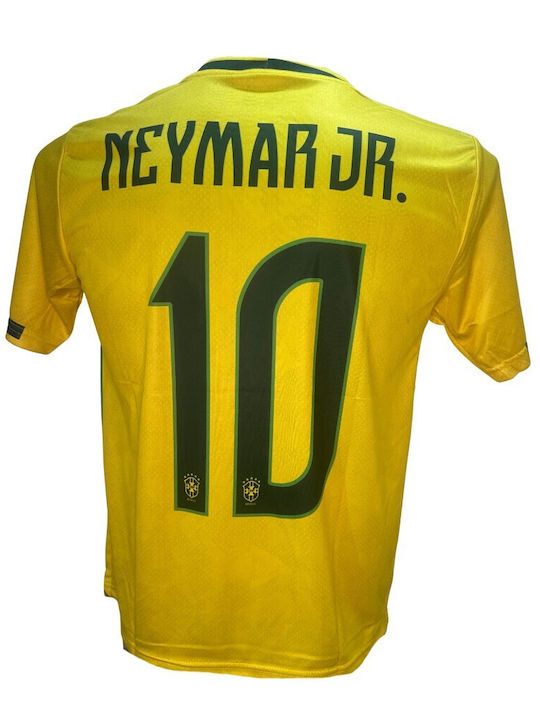 Men's Football Appearance Neymar Brazil National Team Yellow 190726-12