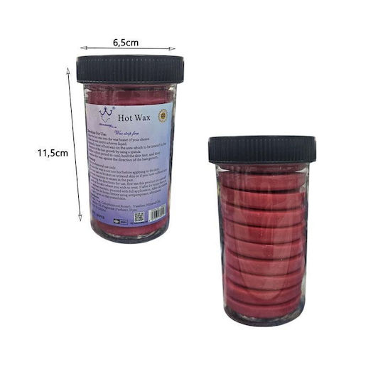 Hair Removal Wax Discs for Face 10 Pieces