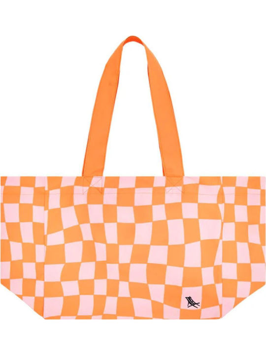 Fabric Beach Bag Pink