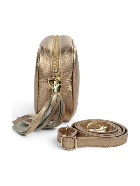 Damenhandtasche Crossbody Schulter Gold