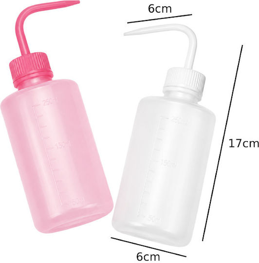Plastic Liquid Application Bottle Precision Nozzle 250ml Precision Applicator Bottle Curved Nozzle